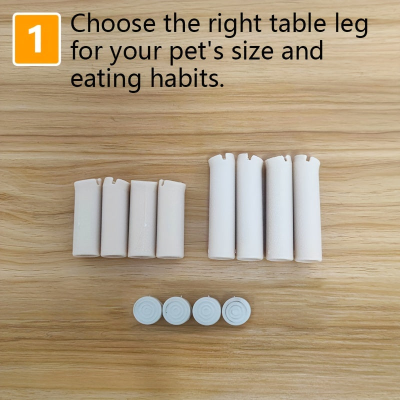 Pet Table Cat Bowl Dog Bowl Pet Double Feeding Bowl Neck Protection Non-Slip Bowl Water Food Feeder