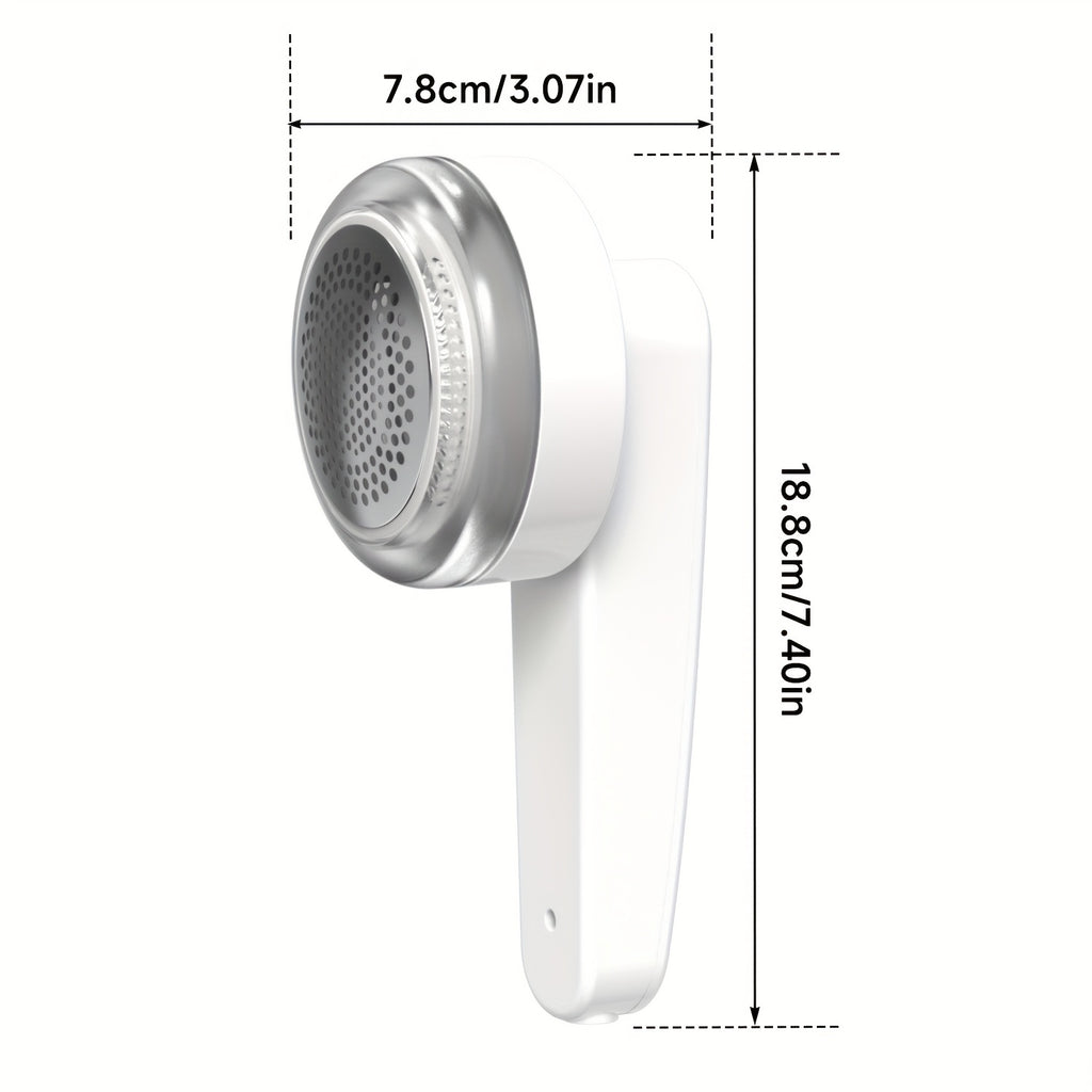 Portable Rechargeable Lint Eraser with Cleaning Brush, Effective Fabric Scraper for Furniture and Carpets, Removes Lint Balls, USB Rechargeable Electric Lint Eraser, Portable Clothing Shaver for Sweaters, Blankets, Carpets an
