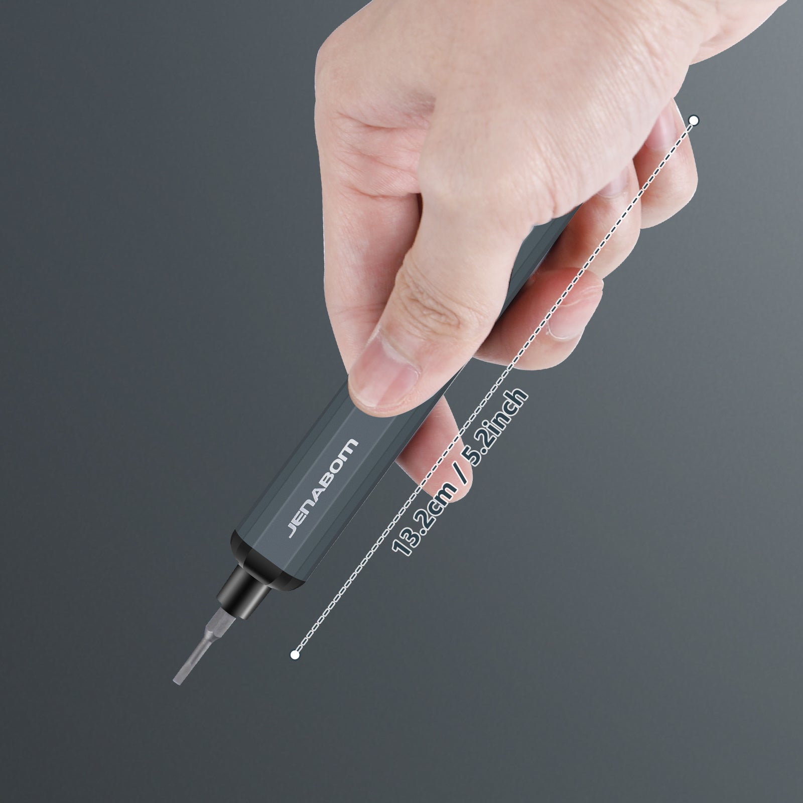 Electric Screwdriver Cordless Rechargeable, Jenabom 68-in-1 Cordless Electric Screwdriver Set With Magnetic Heads, Fast Charging & Usb-powered, Lithium-ion Battery, Ergonomic Grip, Led Work Light, Usb-c Charging Cable & Carry