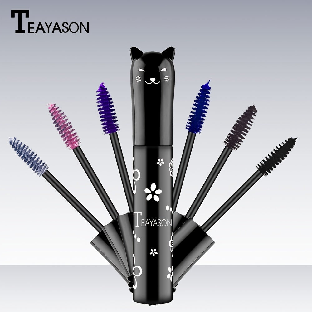 TEAYSON Long-Lasting Waterproof Mascara - Non-Blocking, Smudge-Resistant, Long-Lasting Wear, All-Day Definition, for Everyday & Special Events, Event Makeup | Elegant Packaging | Lightweight Mascara, Eyelash Makeup