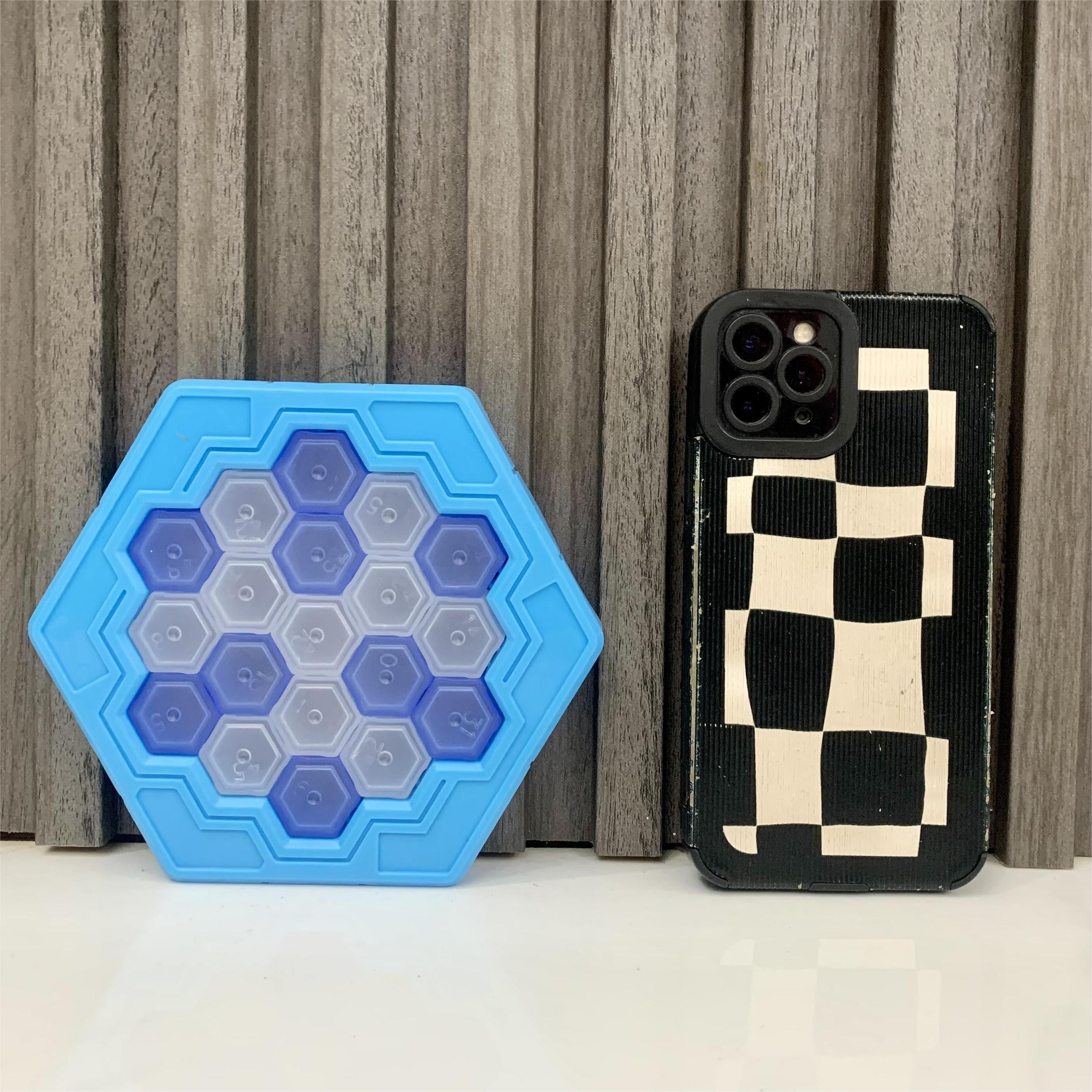 Save the Penguins Family Game - Interactive Ice Knocking Board Toy with Colorful & White Plastic Pieces, Educational STEM Fun for Youngsters