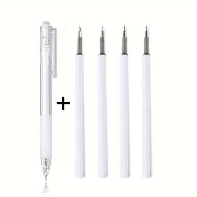 5pcs/set 6pcs/set Art Utility Knife Pen Knife Cut Stickers Scrapbooking Cutting Tool Express Box Knife School Supplies DIY Craft Supplies