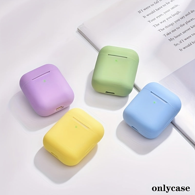 Suitable Silicone Case for AirPods - Protective Wireless Earphone Case Compatible with 1st and 2nd Generation - Headphone Shell