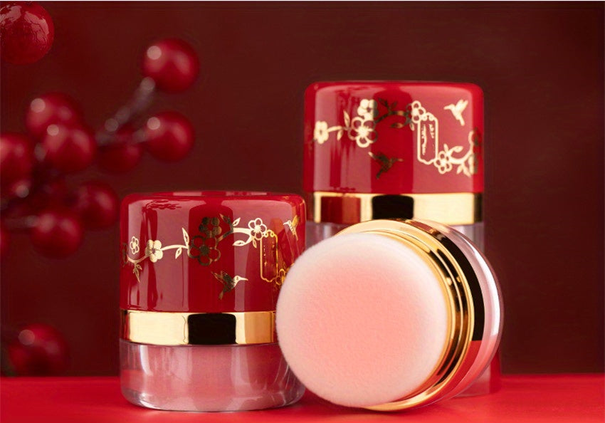 ROUSE Blusher Powder Natural Cheek Rouge Face Powder Nude Makeup Brightening Complexion Repair Moisturizing Nourishing