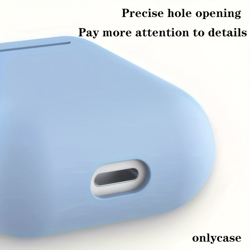 Suitable Silicone Case for AirPods - Protective Wireless Earphone Case Compatible with 1st and 2nd Generation - Headphone Shell