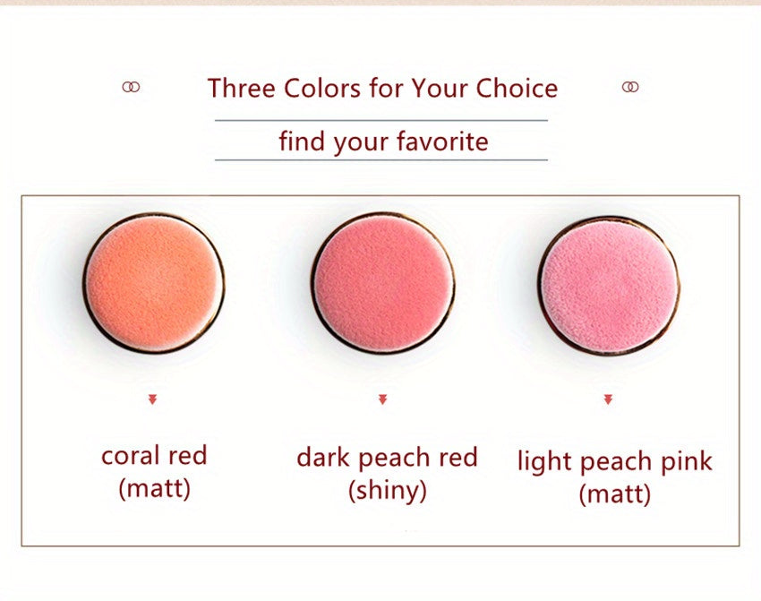 ROUSE Blusher Powder Natural Cheek Rouge Face Powder Nude Makeup Brightening Complexion Repair Moisturizing Nourishing