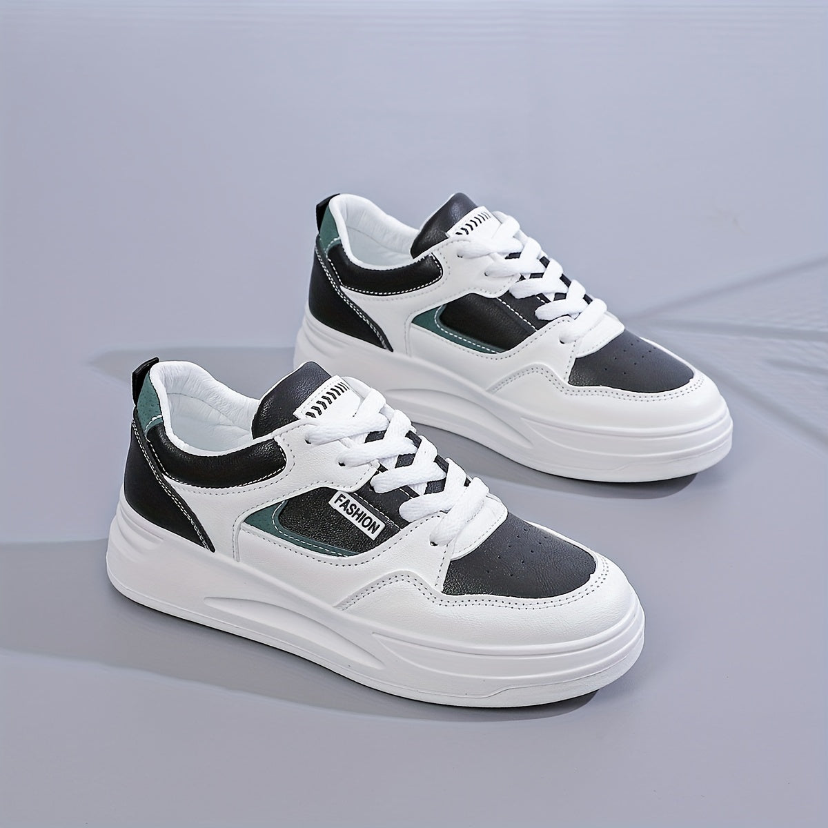 Women's Lightweight Sneakes, Low Top Lace Up Platform Casual Shoes, Women's Fashion Footwear