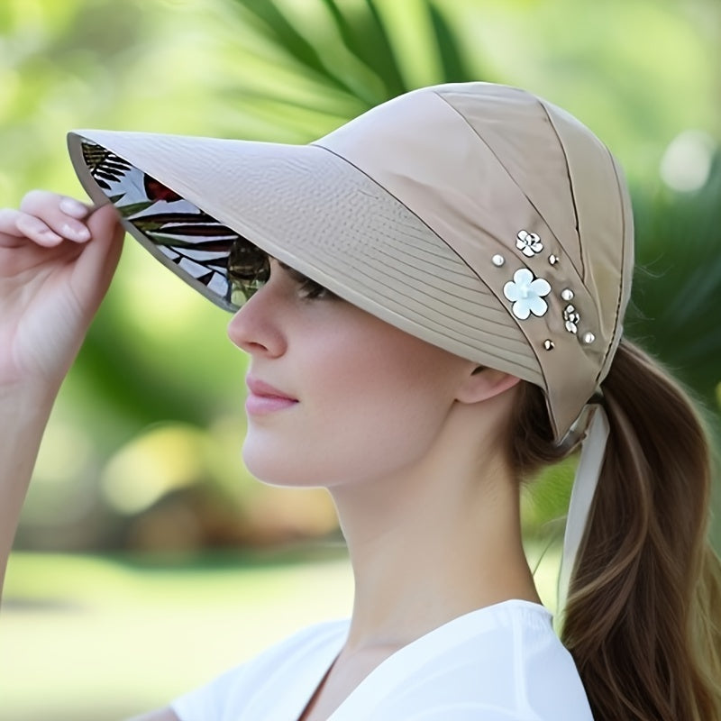 New Women's Outdoor Casual Foldable Fashion Hat