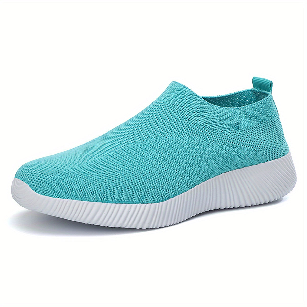 [Slipon Footwear] Women's Lightweight Slip-On Sneakers, Breathable Fabric Upper, EVA Sole, Comfort Insole, Solid Color, Low Top Design for Summer Casual Sports Shoes