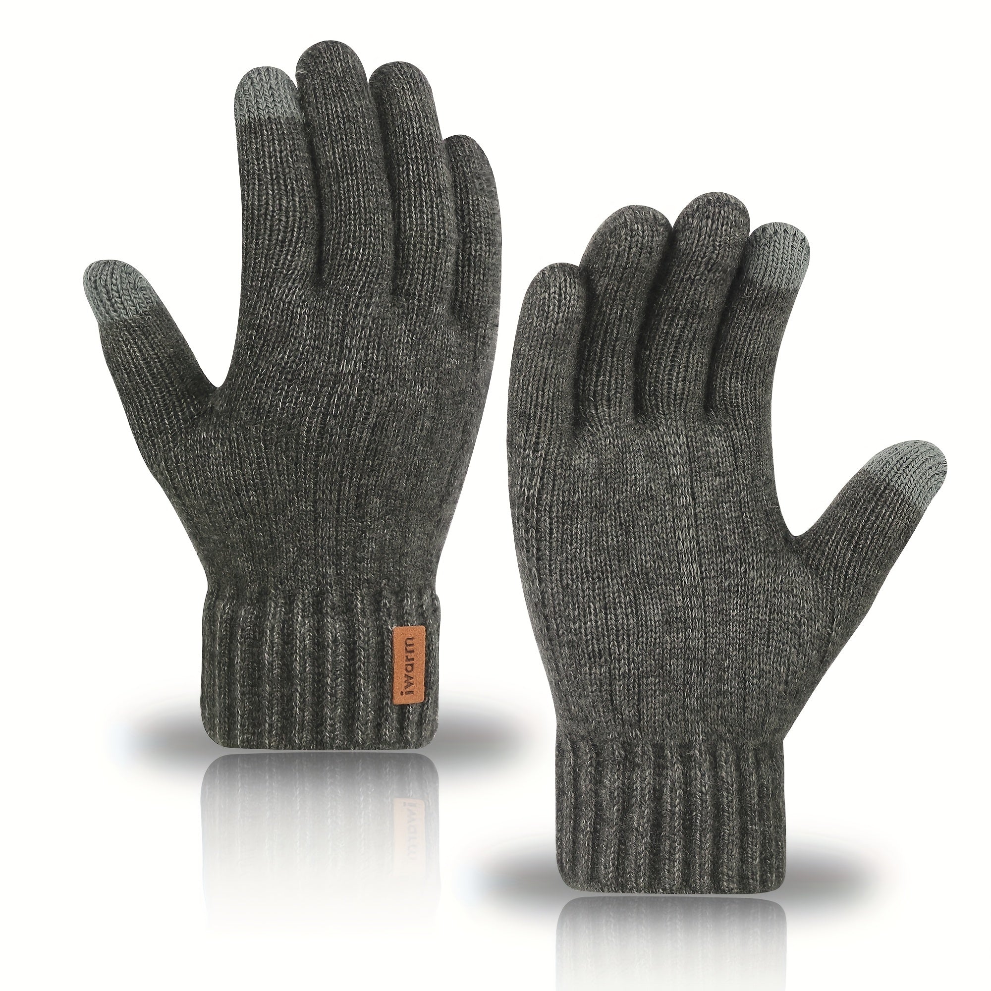 Unisex Alpaca Gloves - Warm, Touchscreen Compatible, Ideal for Winter, Office, Travel, Cycling - Machine Washable, Professional Dry Clean, Office Gloves | Stylish Gloves | Soft Gloves