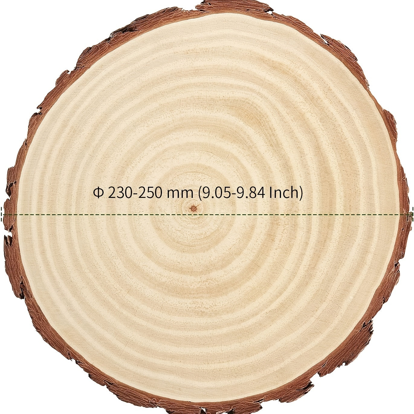 Wood Slabs Solid Big Wood Slices For Weddings, Table Centerpieces, DIY Projects Or Decoration