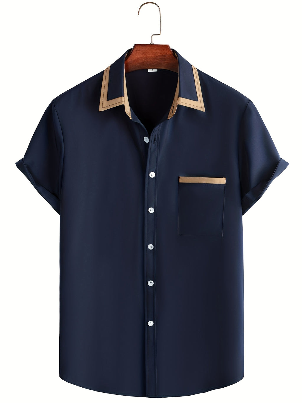 New Lightweight Casual Short-Sleeve Shirt for Men for Spring And Summer.