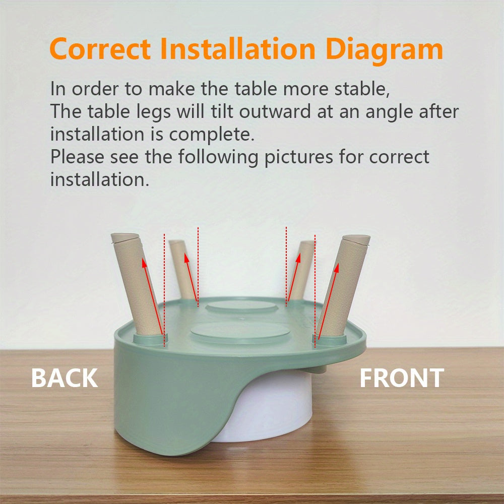 Pet Table Cat Bowl Dog Bowl Pet Double Feeding Bowl Neck Protection Non-Slip Bowl Water Food Feeder