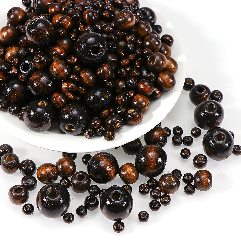 Wooden Beads DIY Jewelry Making Hand Craft Fine Jewelry 6 8 10 12 18 20MM