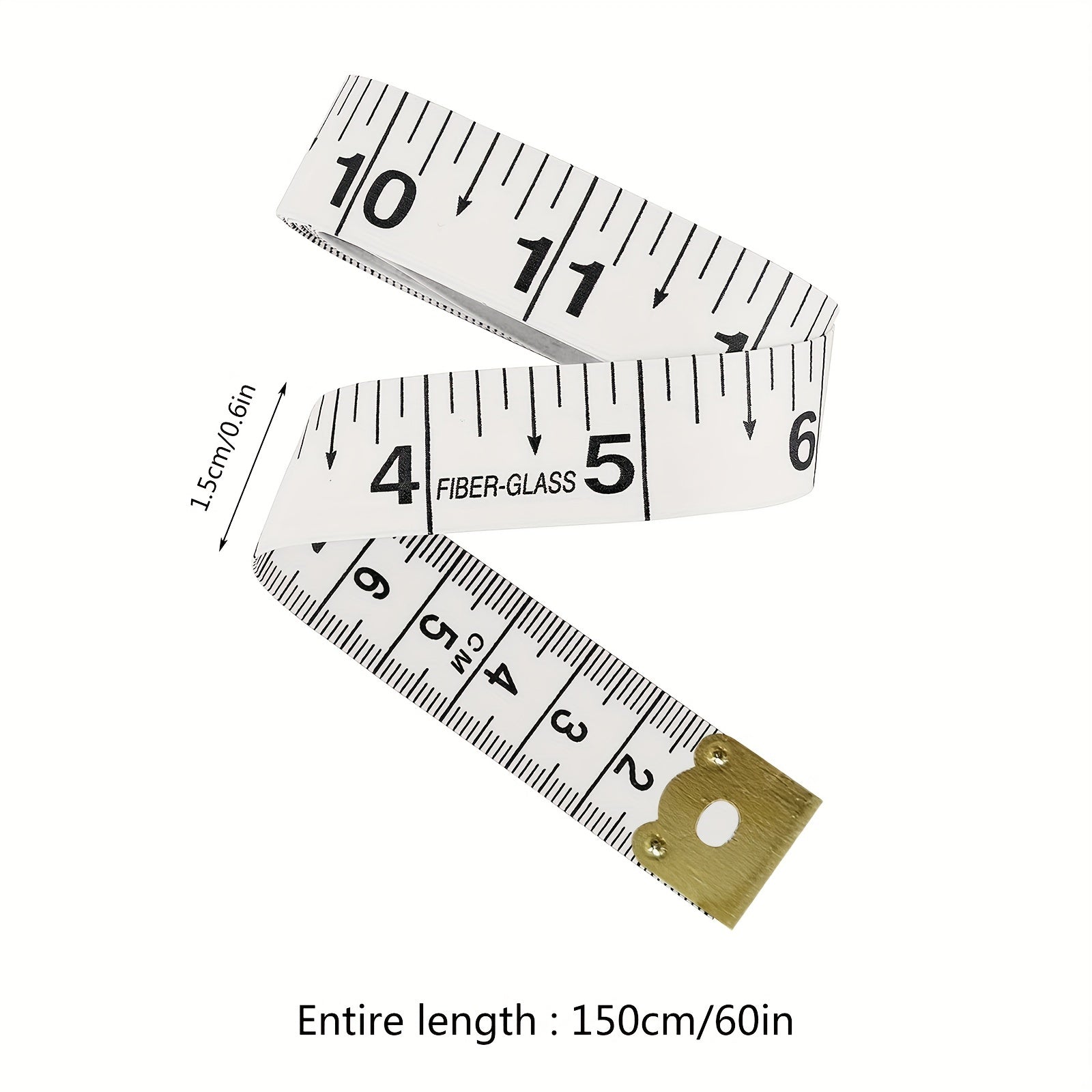 1pc Body Measuring Tape, 60 Inches/150 Cm Waist Measurement Tape, Automatic Retractable Measuring Tape for Body Measurements, Suitable for Weight Loss, Fitness, And Sewing.