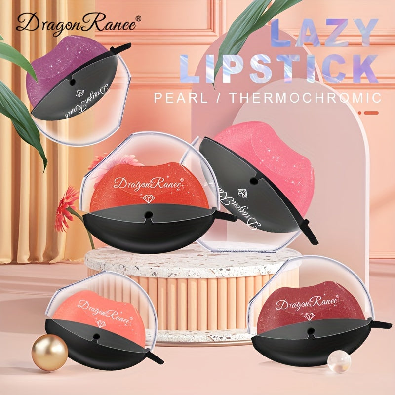 Matte Lipstick Easy To Use Lip Lipstick Waterproof Long Lasting High Pigmented Non-stick Cup Lip Gloss Fashion   Lip Makeup Matte Lazy Lip Makeup Valentine's Day Gifts