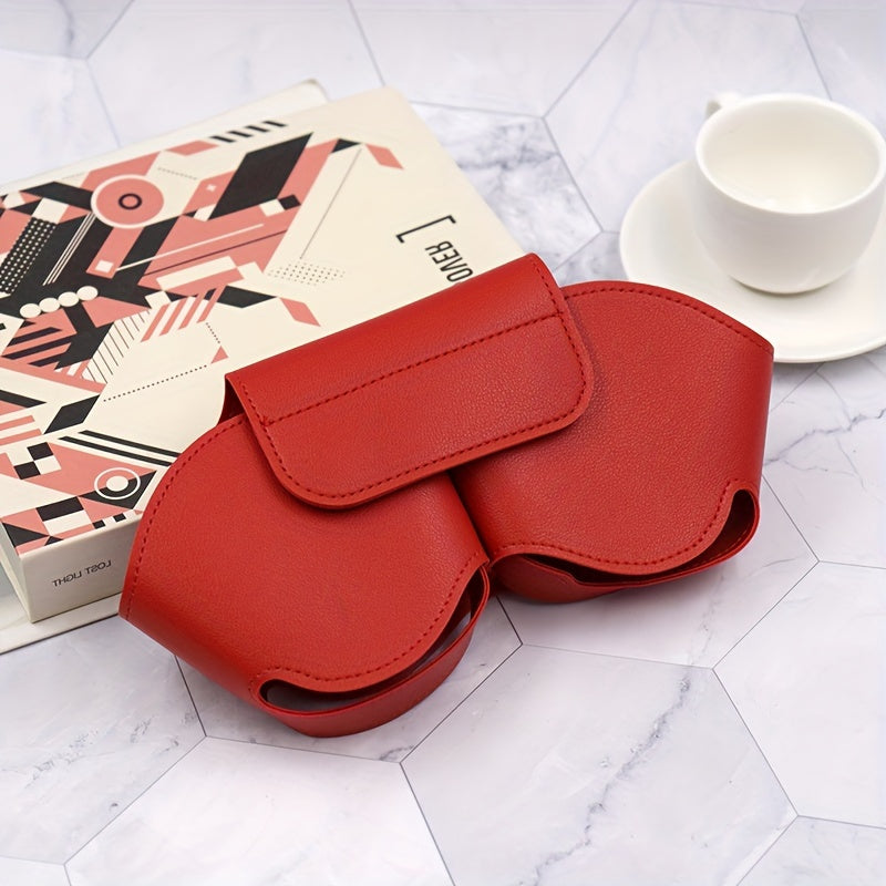 Faux Leather Storage Bag for Headphones, Suitable for Airpods Max Headphones, Faux Leather Headphone Storage Bag, Scratch and Drop Protection Headphone Storage Bag