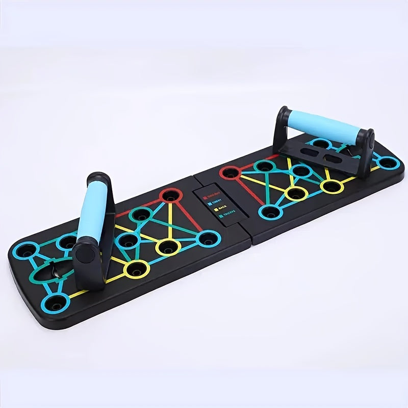 Multi-Functional Push Up Board For Home Workouts - Detachable Bars For Targeted Muscle Training