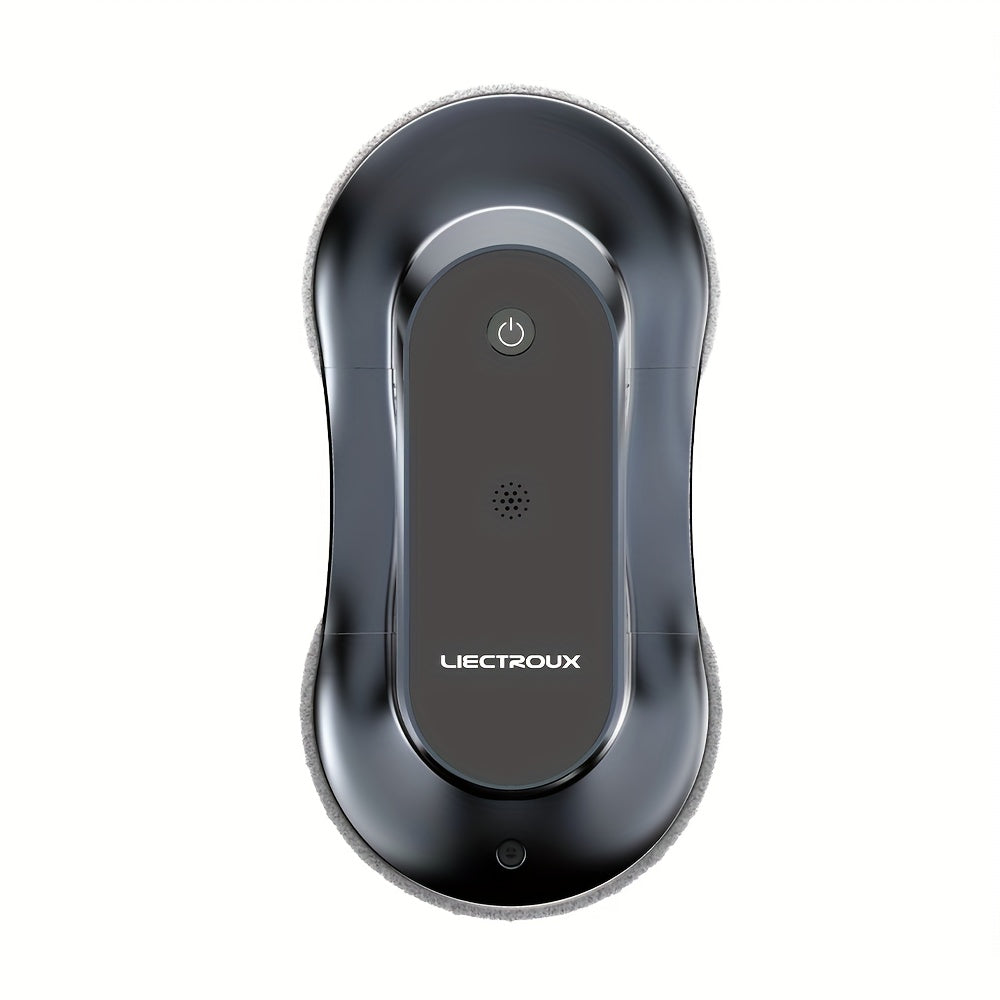 Robot Window Cleaner Liectroux YW810, 2-Way Water Spray, Ultra-thin, Robot Vacuum Cleaner For Windows, Home Electric Glass Washer & Wiper, Dry & Wet Mopping, AI Route, Brushless Motor, APP & Remote Control, Quadruple Security