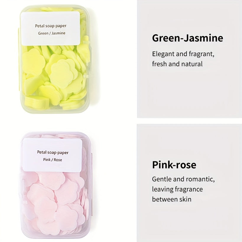 200pcs Portable Hand Washing Soap Sheets - Convenient and Hygienic Solution for Outdoor Activities and Travel