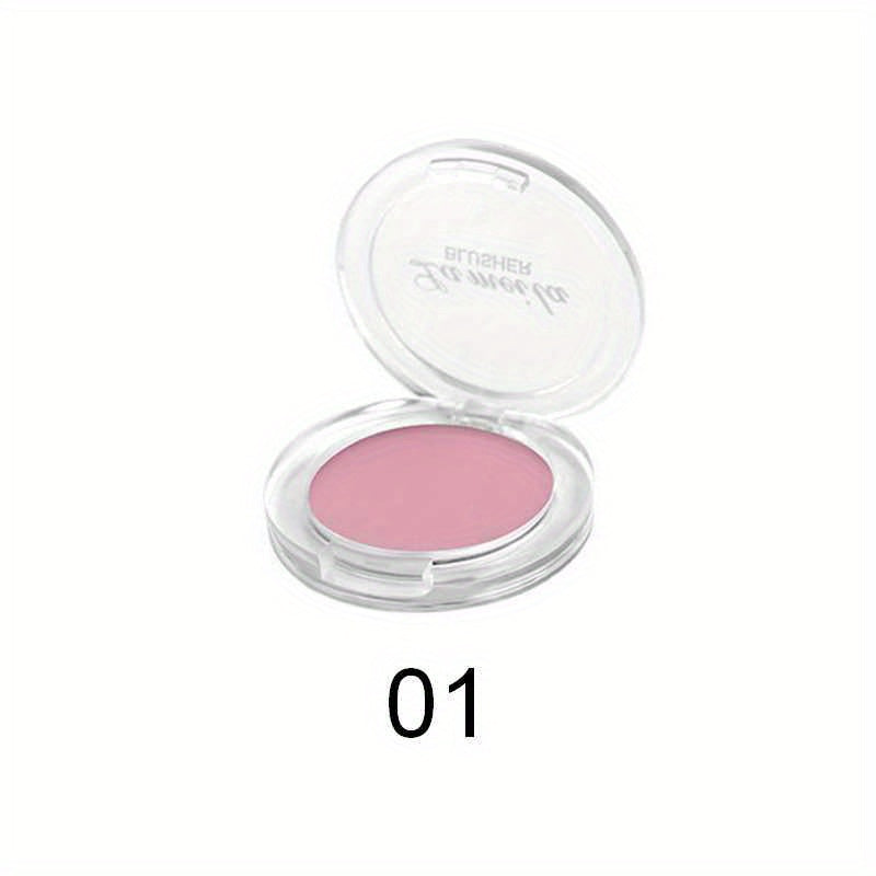 6 Colors Lightweight Matte Finish Milk Tea Blush Powder - Long-Lasting Blush for Contouring and Natural Cheek Enhancement with Buildable Coverage - Perfect for Everyday Makeup Looks