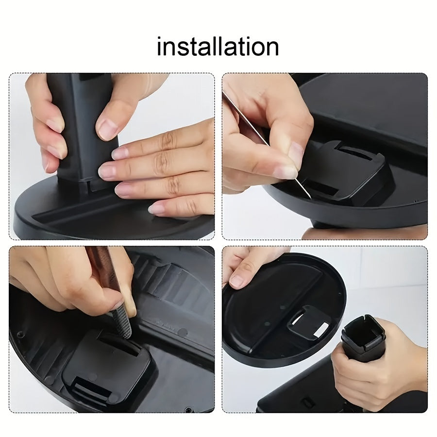 1PC Rotating Touch Screen Makeup Mirror with 16LED Lights - 3-Speed Adjustable Brightness, USB/Battery Dual Power, Portable Vanity Mirror for Bedroom, Dormitory, and Travel