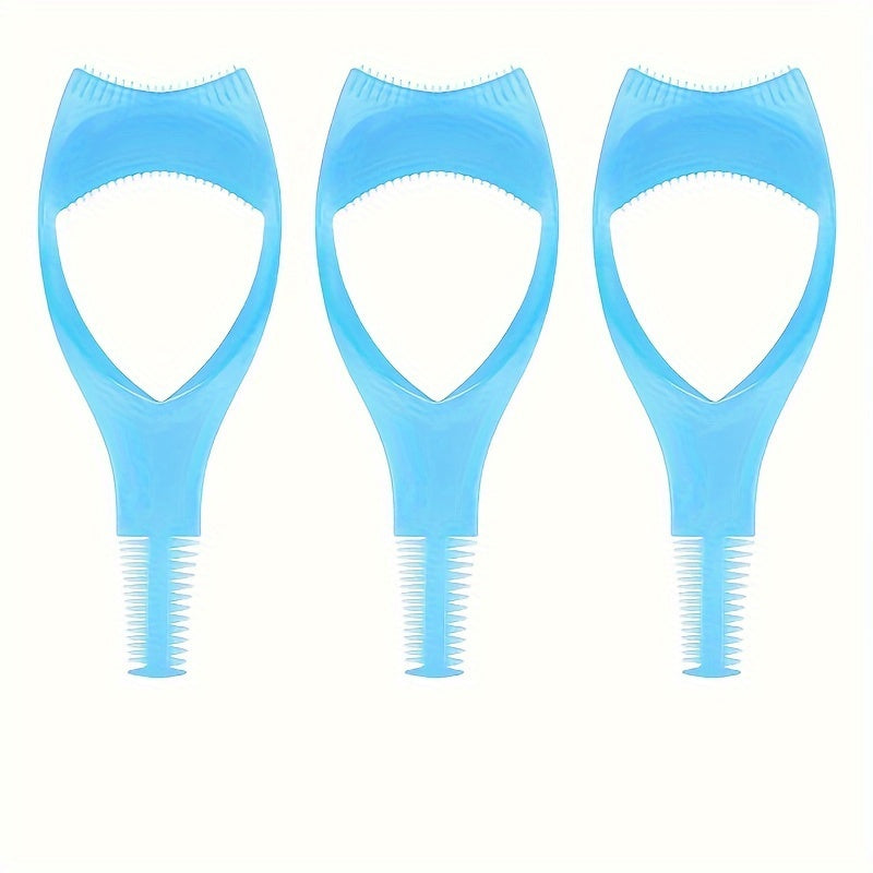 1/3/5 Pcs Eyelash Makeup Auxiliary Tool Upper Lower Eye Lash Mascara Guard Applicator Guide Helper With Eyelash Comb For Makeup