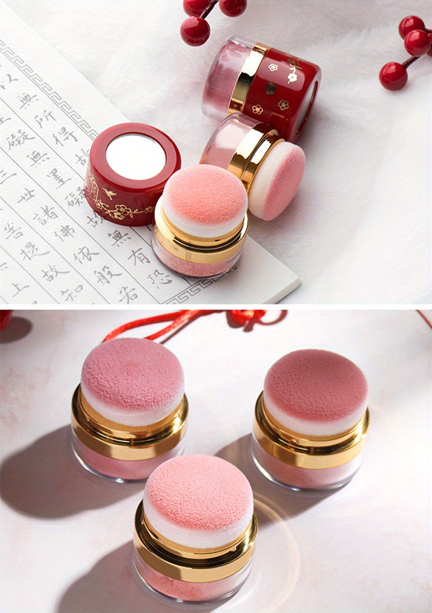 ROUSE Blusher Powder Natural Cheek Rouge Face Powder Nude Makeup Brightening Complexion Repair Moisturizing Nourishing