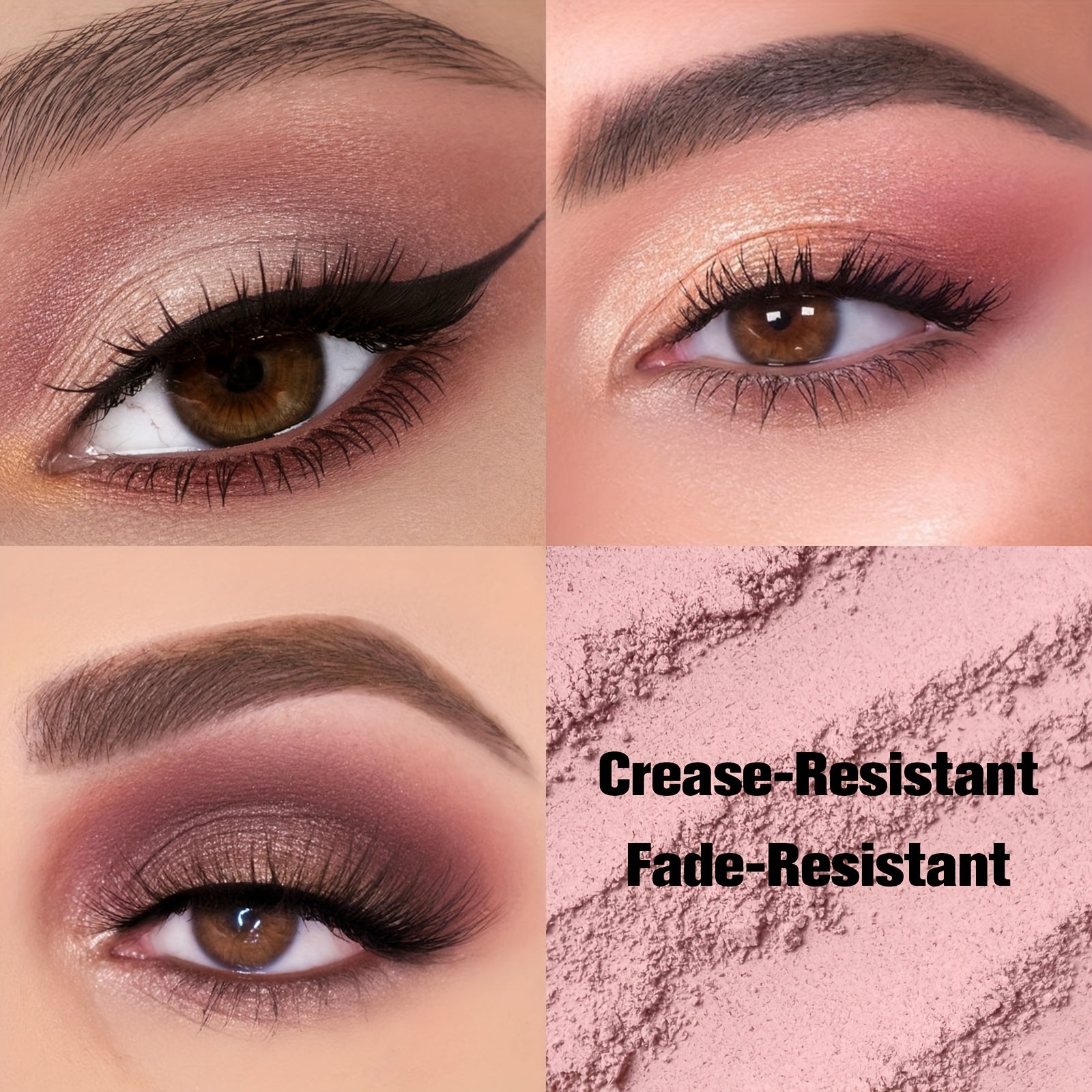 12 Colors Eyeshadow Palette, Shimmer Matte Finish, Rich Color Velvet Texture, Nude Eyeshadow Makeup Palette