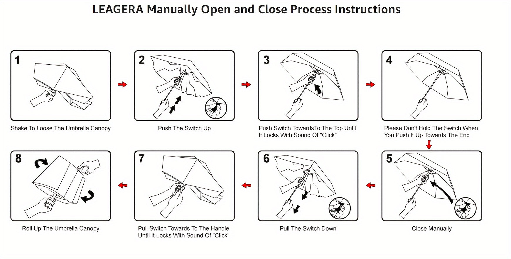 six-rib capsule umbrella, pocket umbrella
