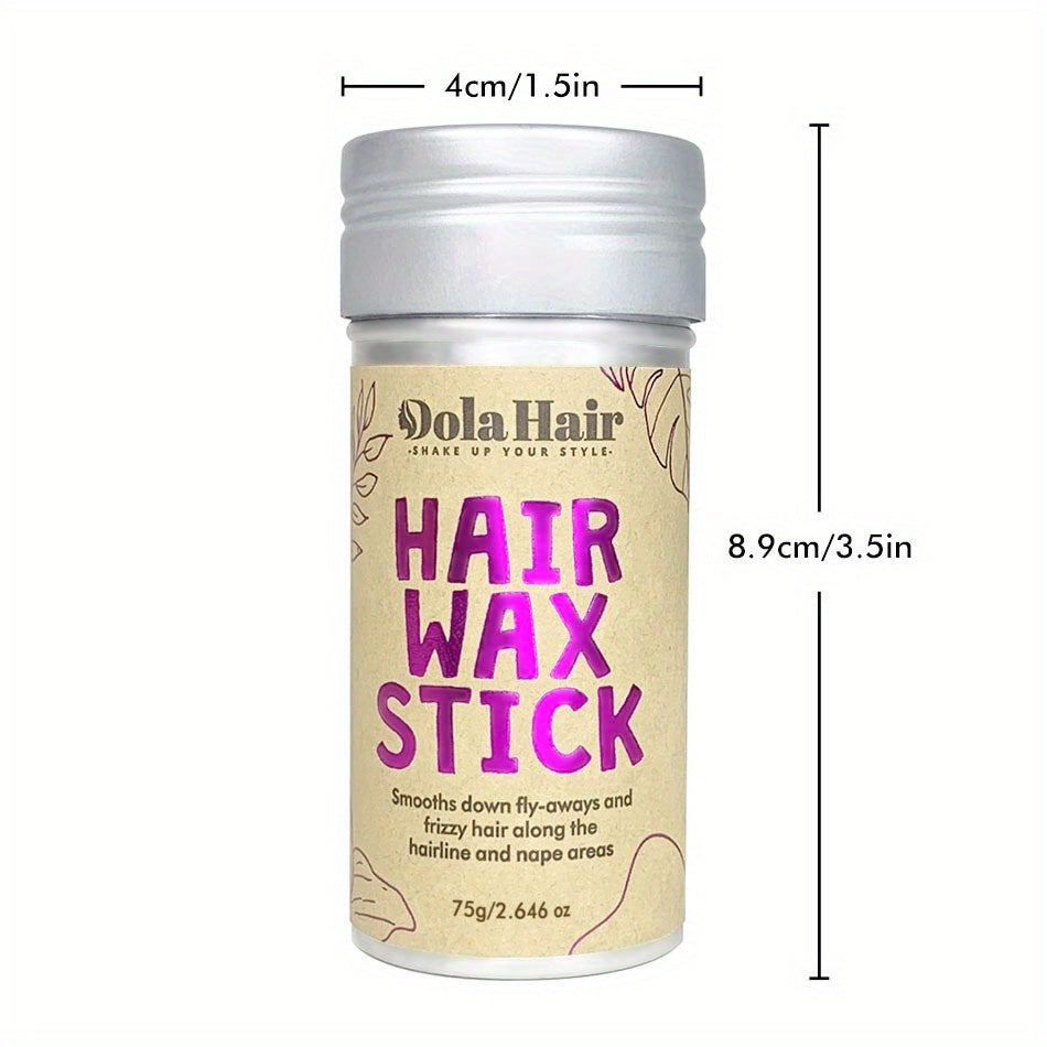 Hair Wax Stick, Wax Stick for Hair Slick Stick, Hair Wax Stick for Flyaways Hair Gel Stick Non-Greasy Styling Cream for Fly Away & Edge Control Frizz Hair 2.7oz, Hair wax stick for Youngsters