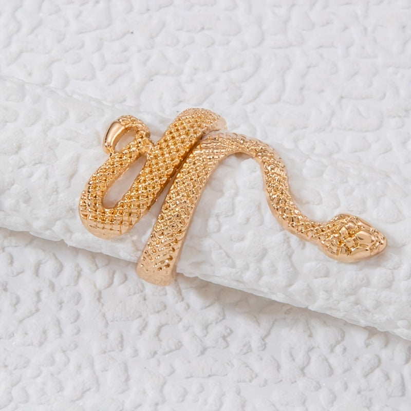 Snake Ring Punk Style Animal Design Hand Jewelry For Men Women Unisex Jewelry