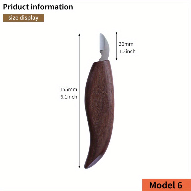 Chisel Carving Knife Woodcut DIY Hand Wood Carving Tools Woodcarving Cutter Knives Peeling Woodworking Spoon Hand Tools Worker