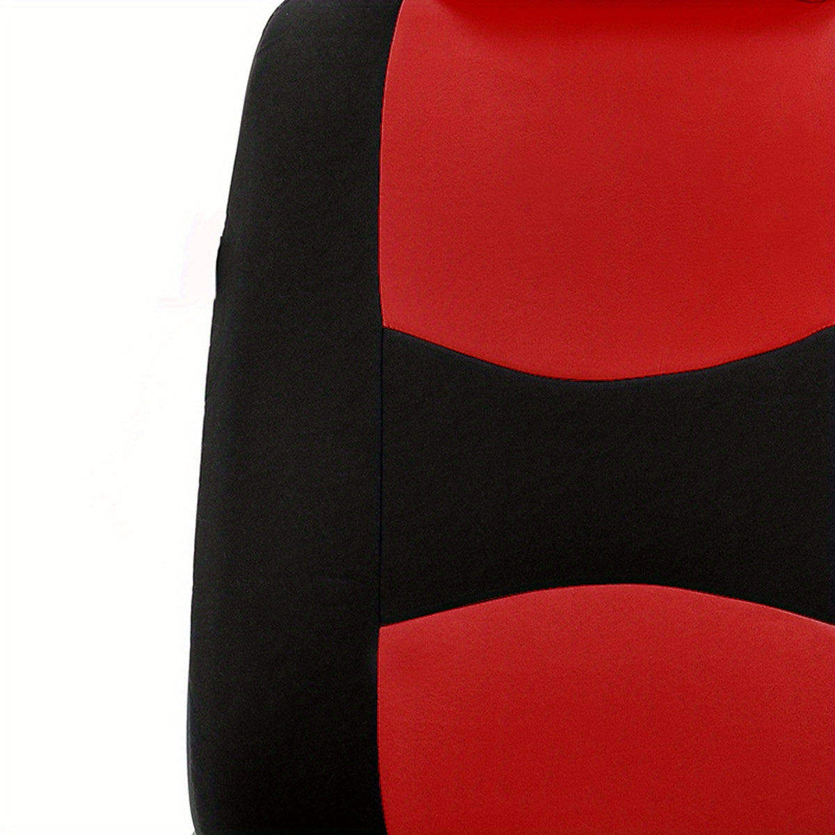 Polyester Universal Fit Car Seat Cover Full Set for 5 Seats Cars