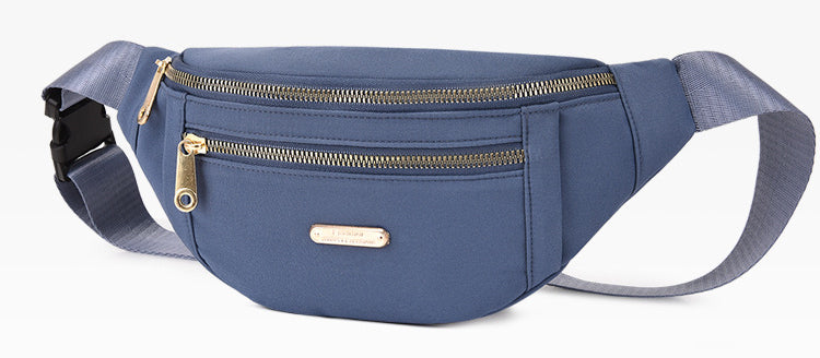 Waist Bags belt bag Women Oxford Leisure Color Hip Bum Bag Shoulder Crossbody Chest Bags Handbags All-match Messenger Belt Bag