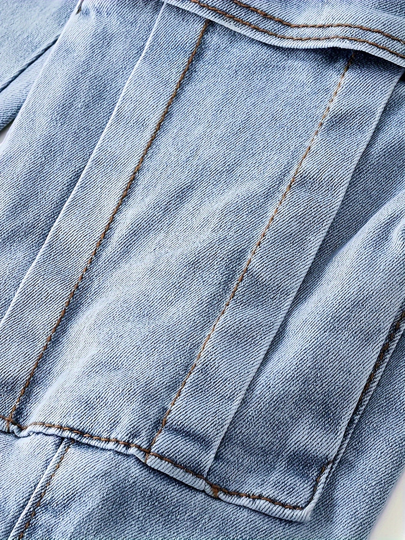 Men's Solid Color Multi-pocket Skinny Jeans For Autumn And Winter